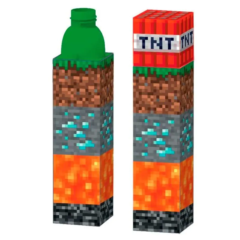 Minecraft TNT bottle 650ml termékfotó