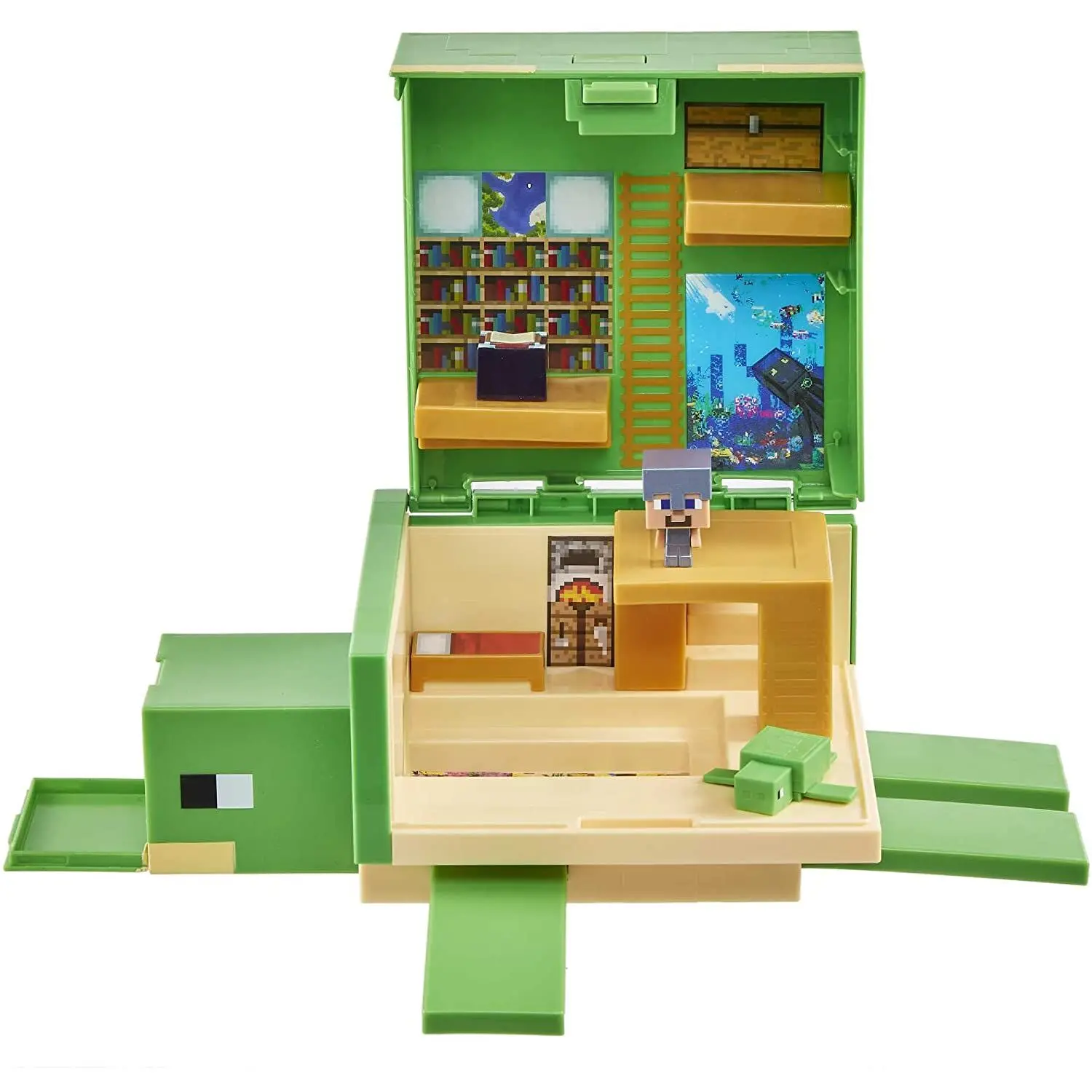 Minecraft Transformable Turtle Lair figure 26cm product photo