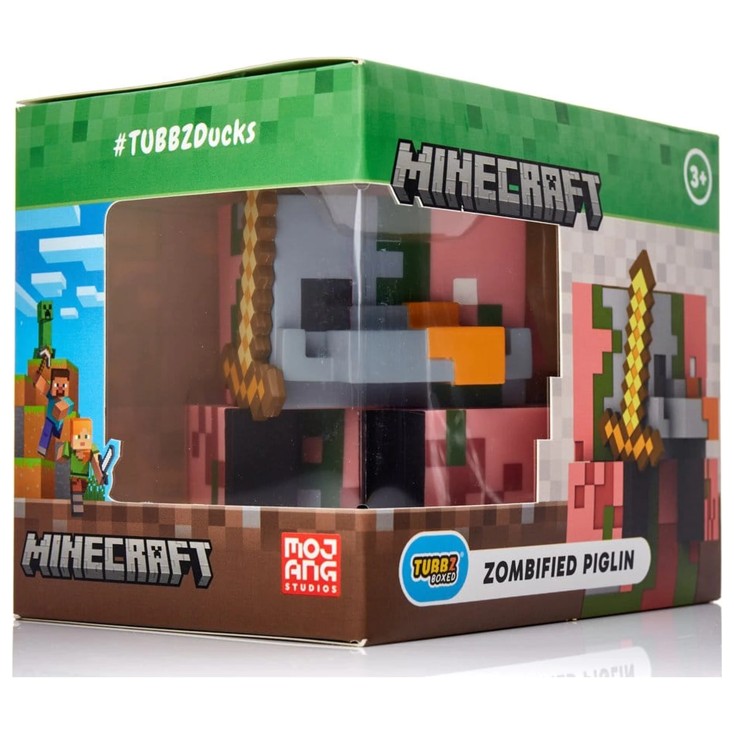 Minecraft Tubbz PVC Figure Zombified Piglin Boxed Edition 10 cm product photo