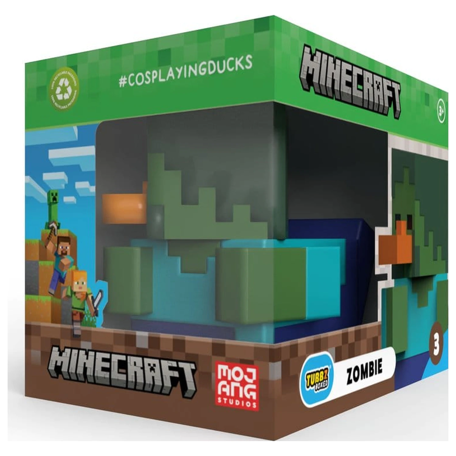 Minecraft Tubbz PVC Figure Zombie product photo