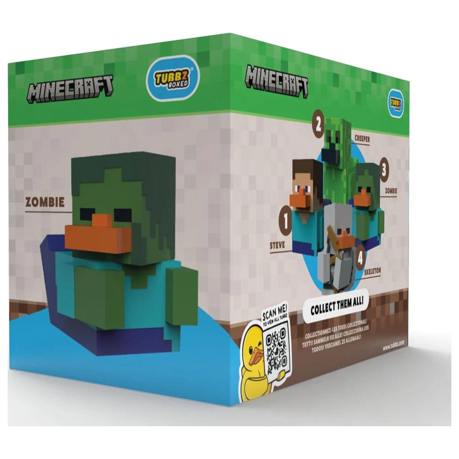 Minecraft Tubbz PVC Figure Zombie product photo