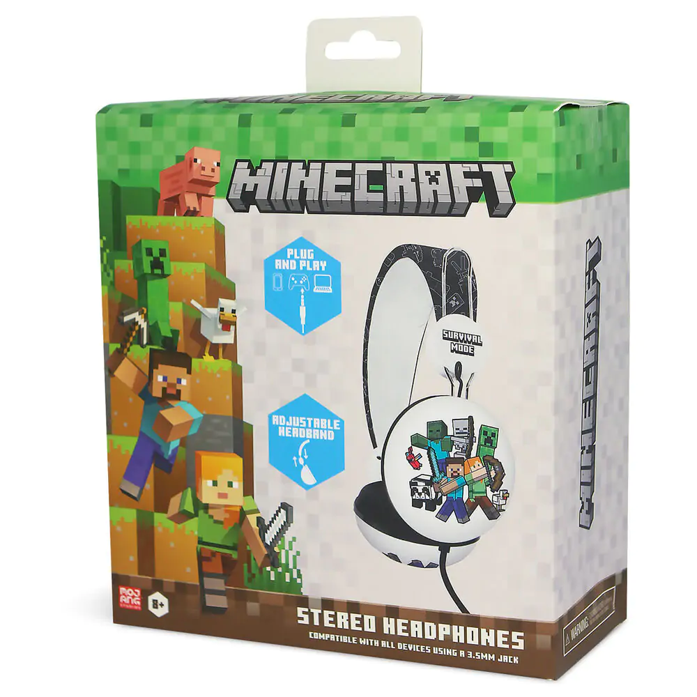 Minecraft universal headphones product photo