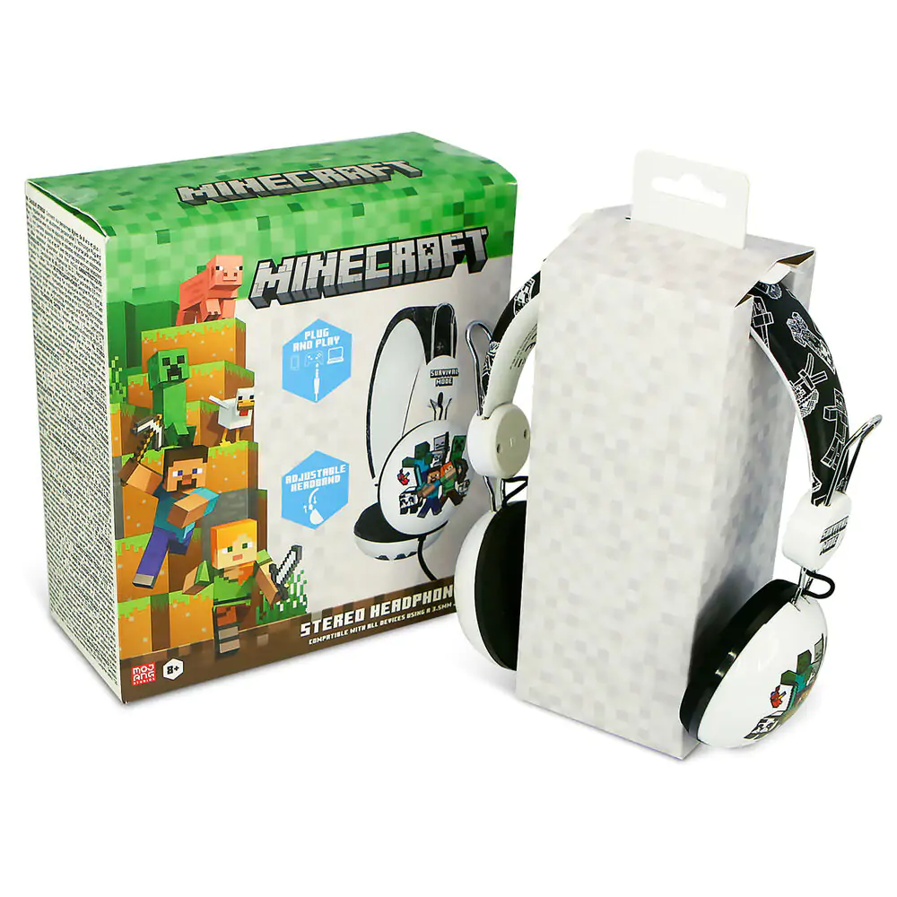 Minecraft universal headphones product photo