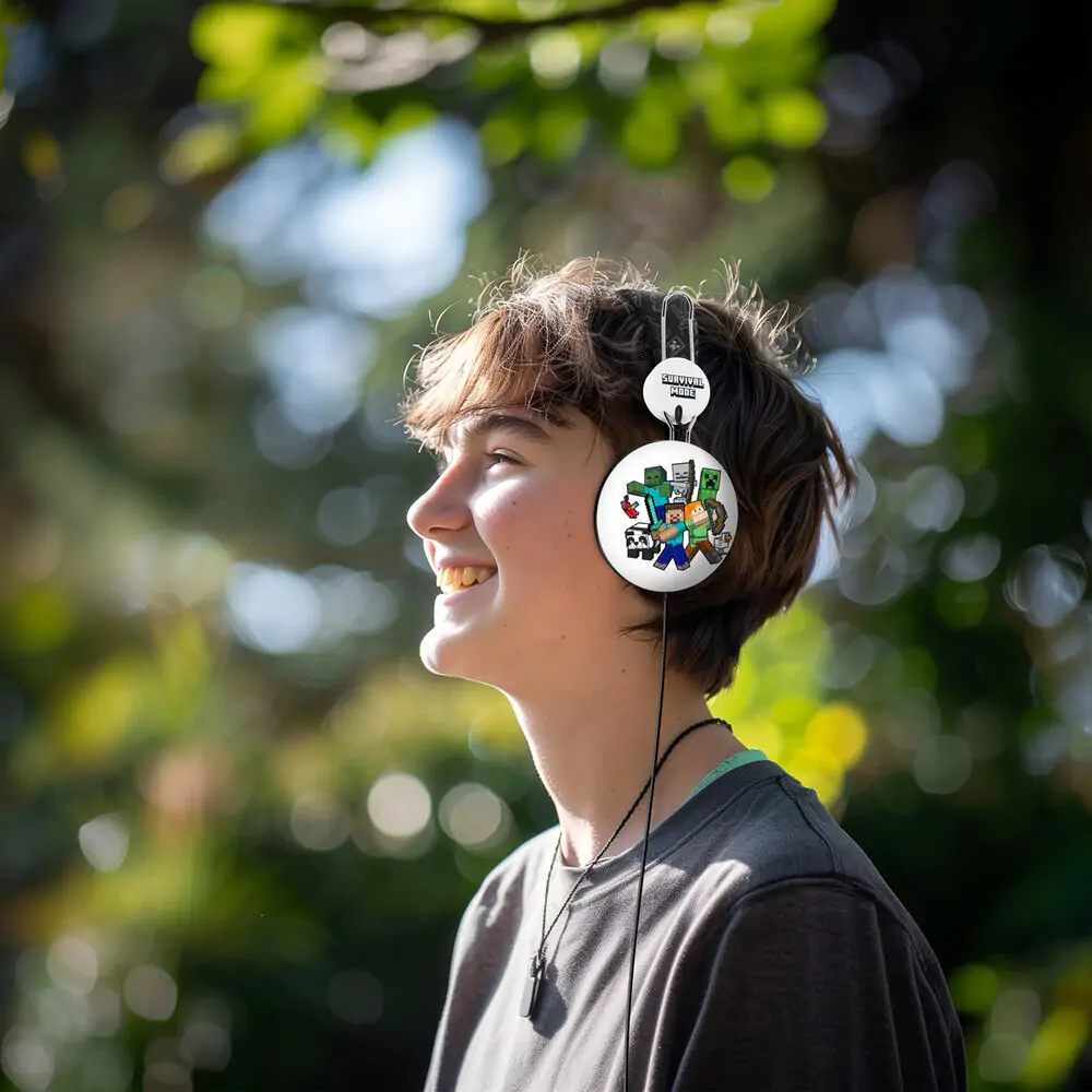 Minecraft universal headphones product photo