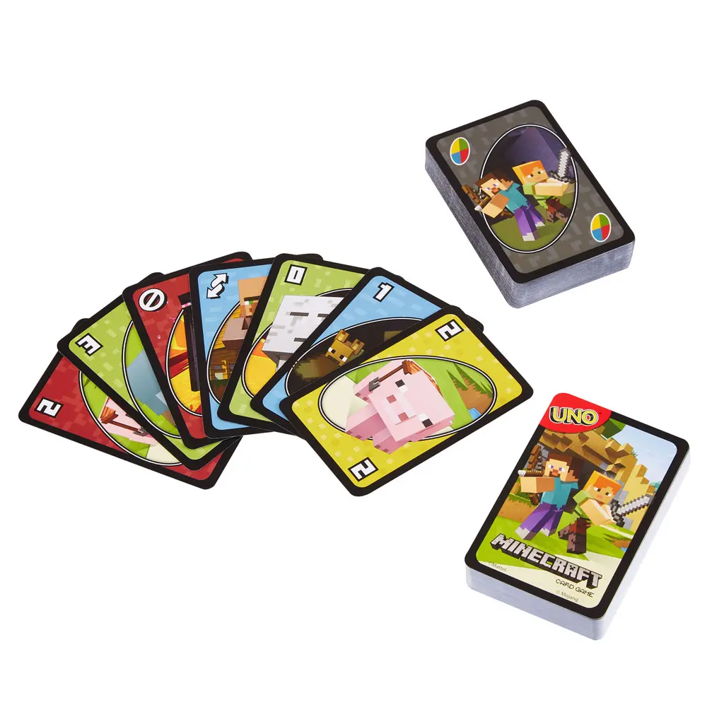 Minecraft UNO Card Game product photo