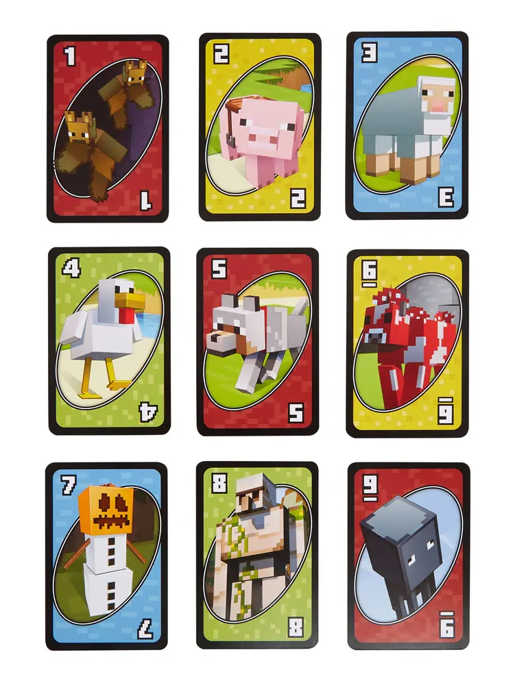 Minecraft UNO Card Game product photo