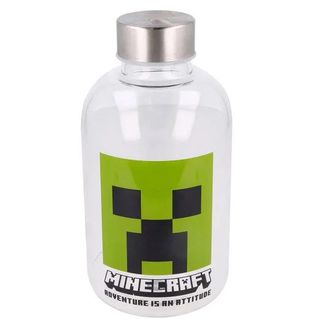 Minecraft glass bottle 620ml termékfotó