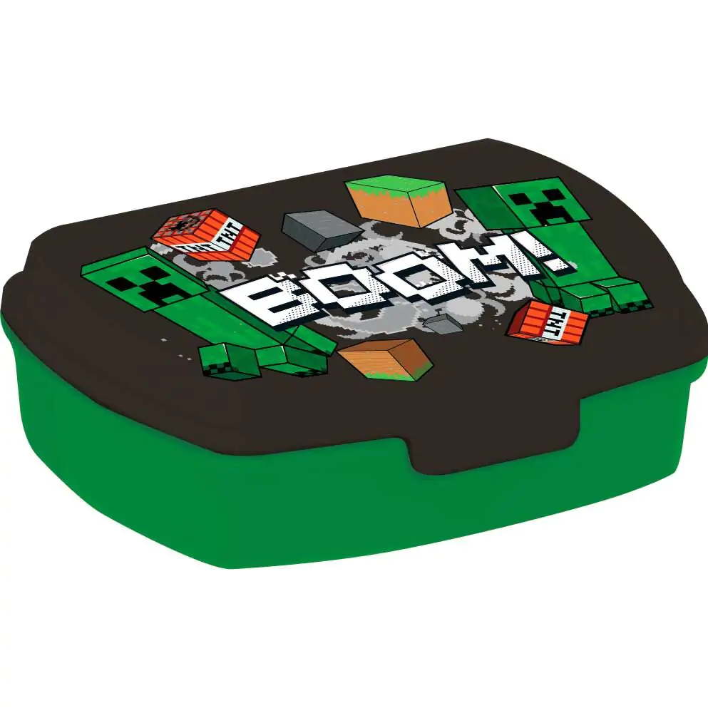 Minecraft lunch box + aluminium bottle set 500ml termékfotó