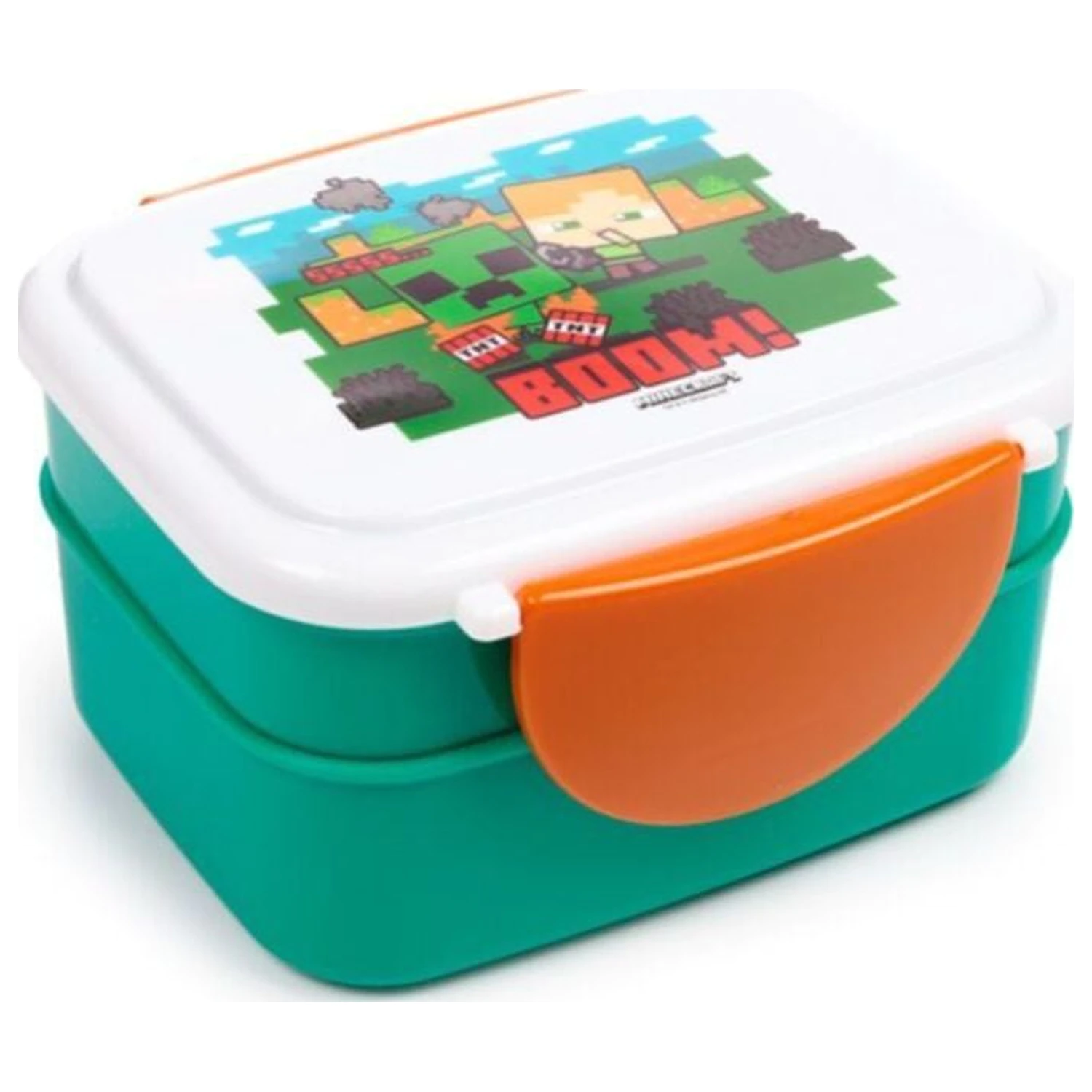 Minecraft Lunch Box and Cutlery Set product photo