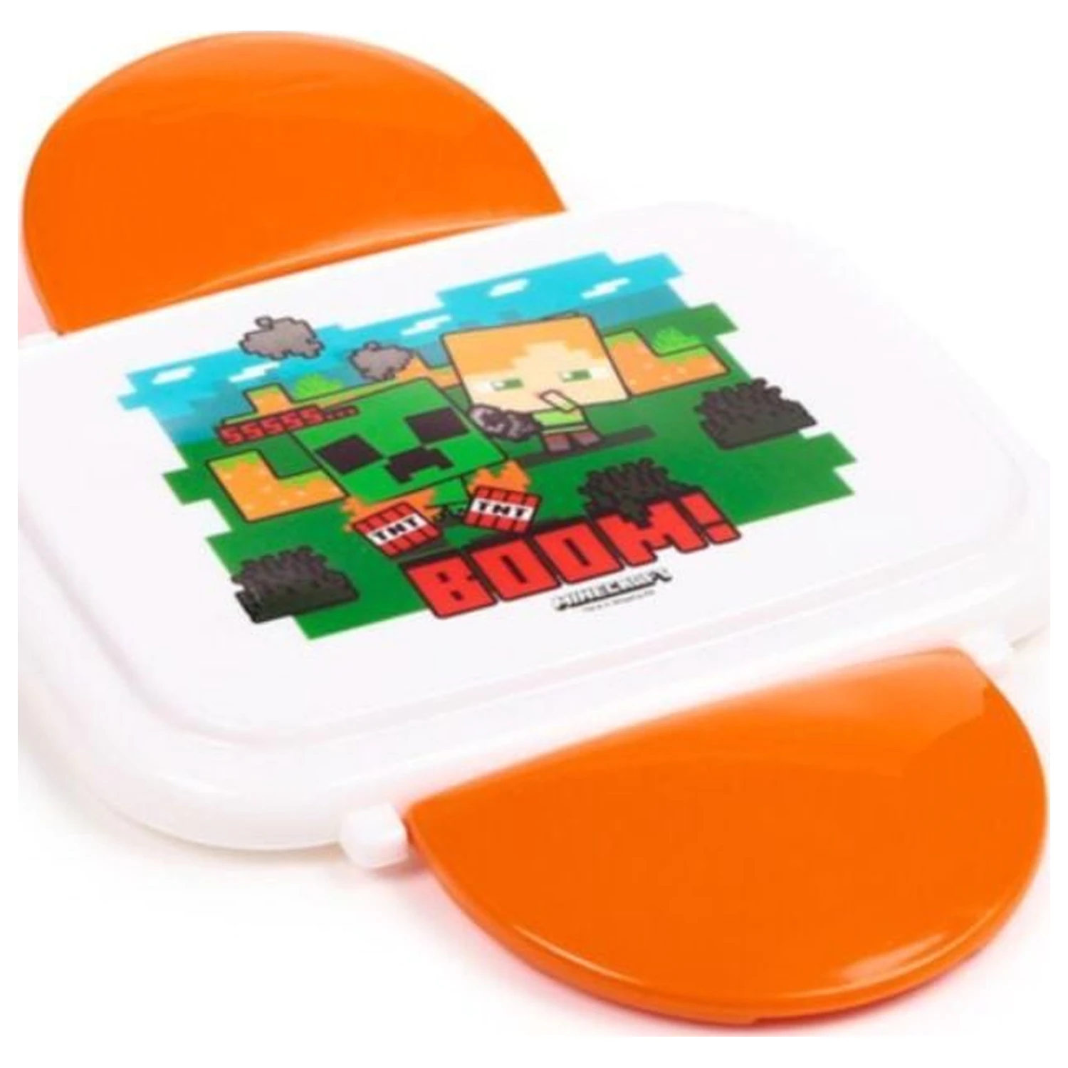 Minecraft Lunch Box and Cutlery Set product photo