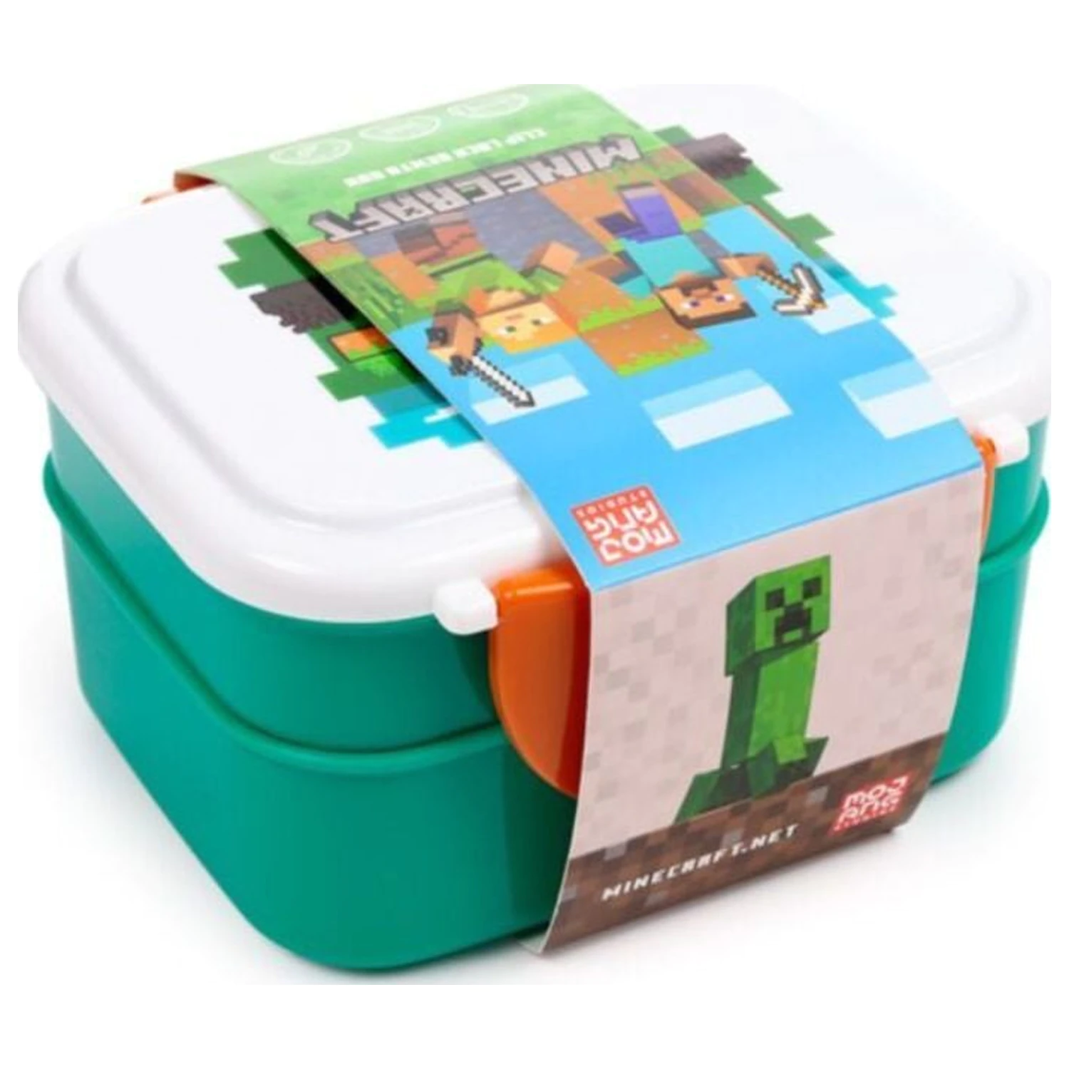 Minecraft Lunch Box and Cutlery Set product photo