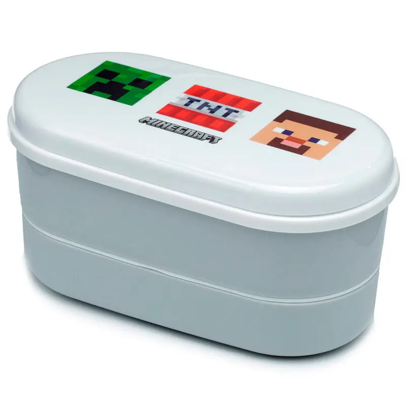 Minecraft Lunch box + cutlery product photo