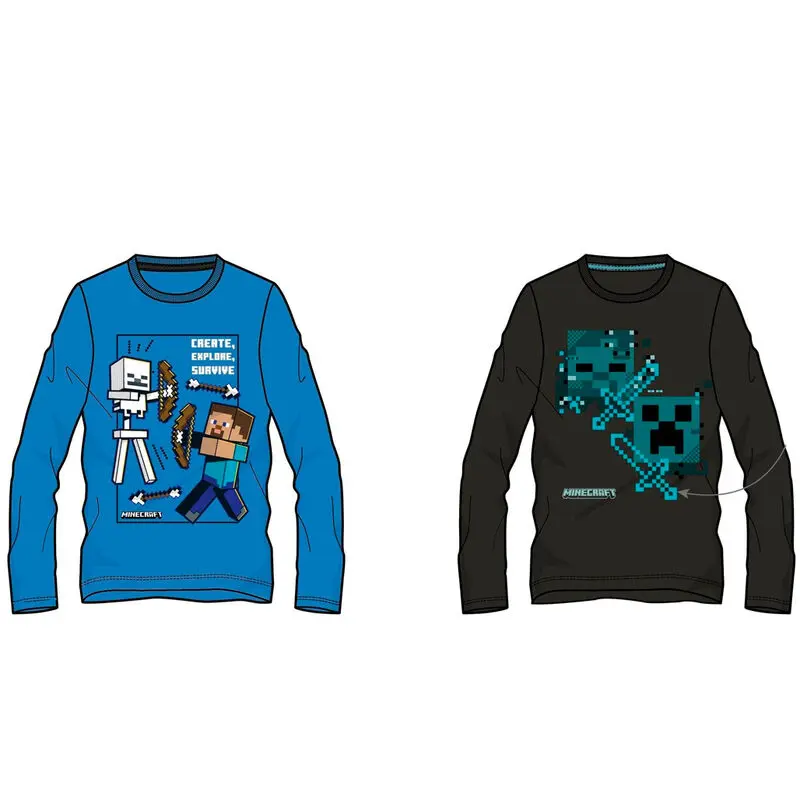 Minecraft assorted t-shirt product photo