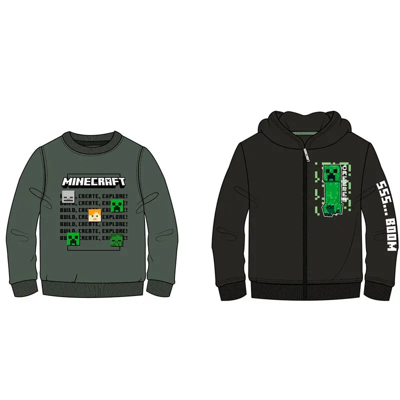 Minecraft assorted hoodie product photo