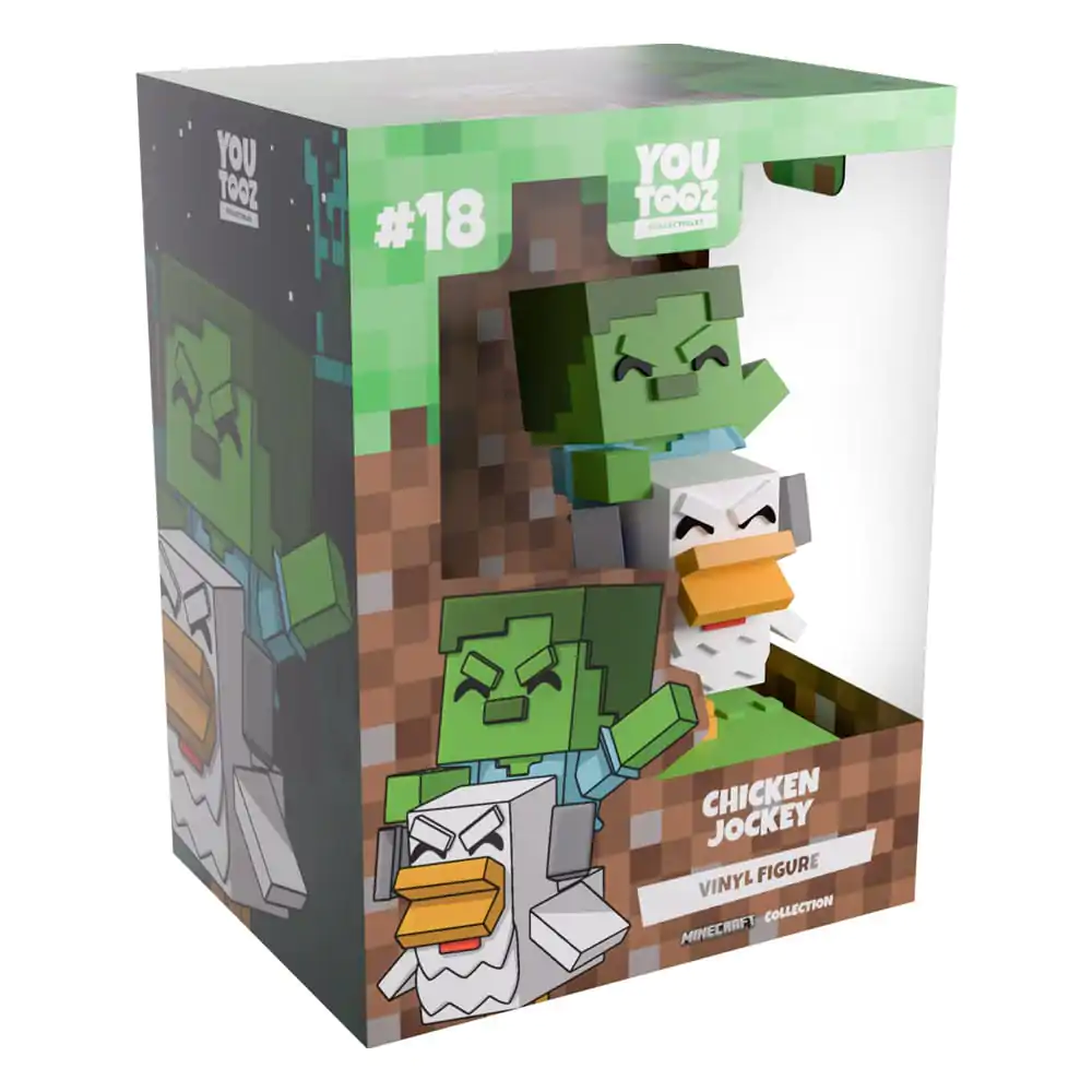 Minecraft Vinyl Figure Chicken Jockey 12 cm product photo