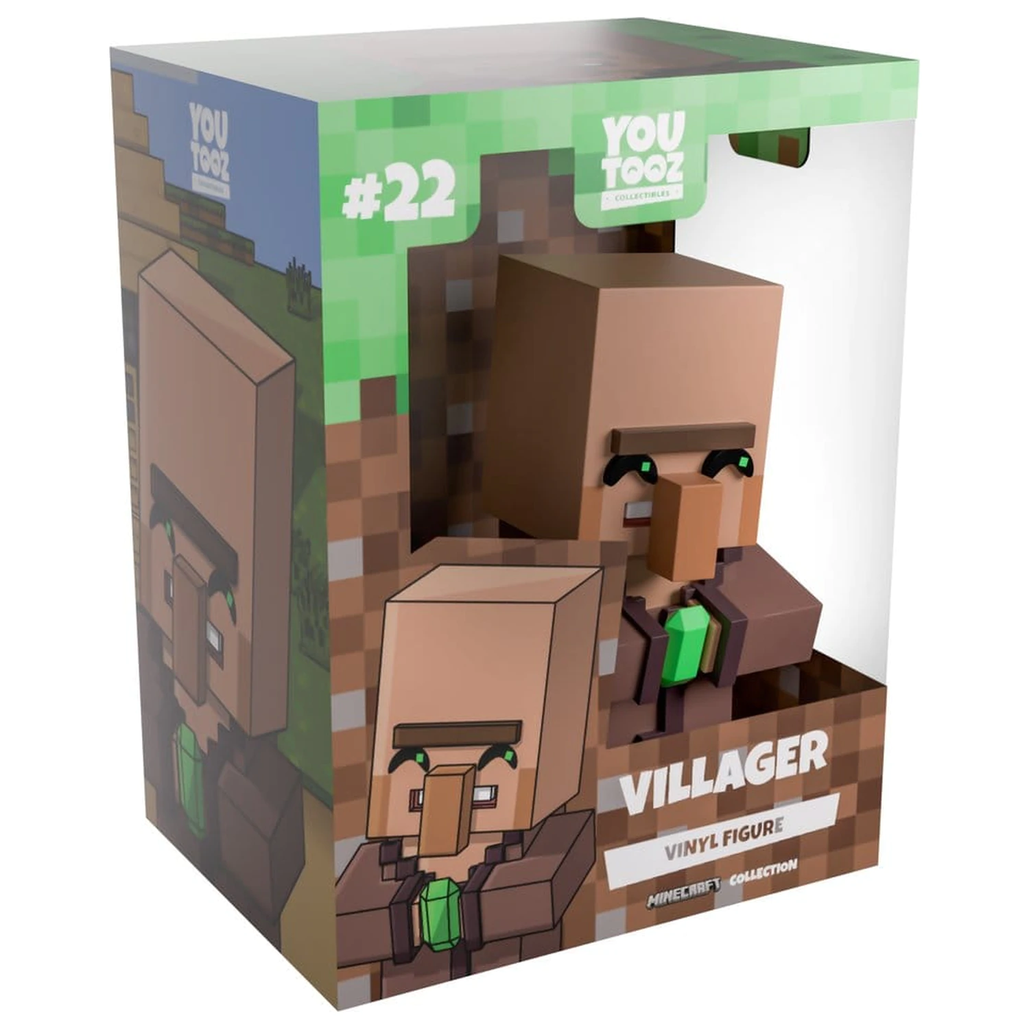 Minecraft Vinyl Figure Villager 13 cm           product photo