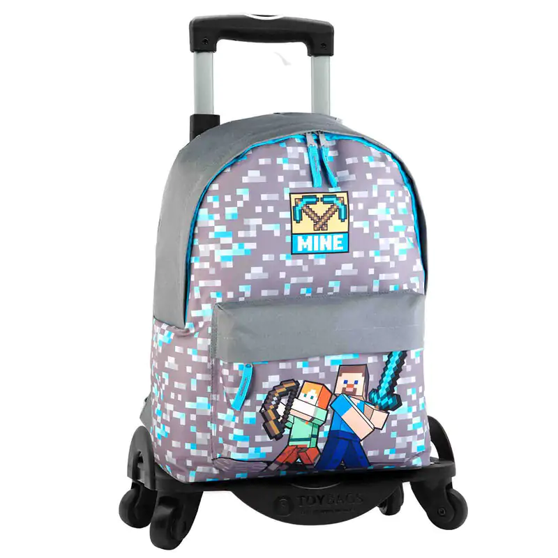 Minecraft Warriors backpack + Toybags trolley 42cm product photo