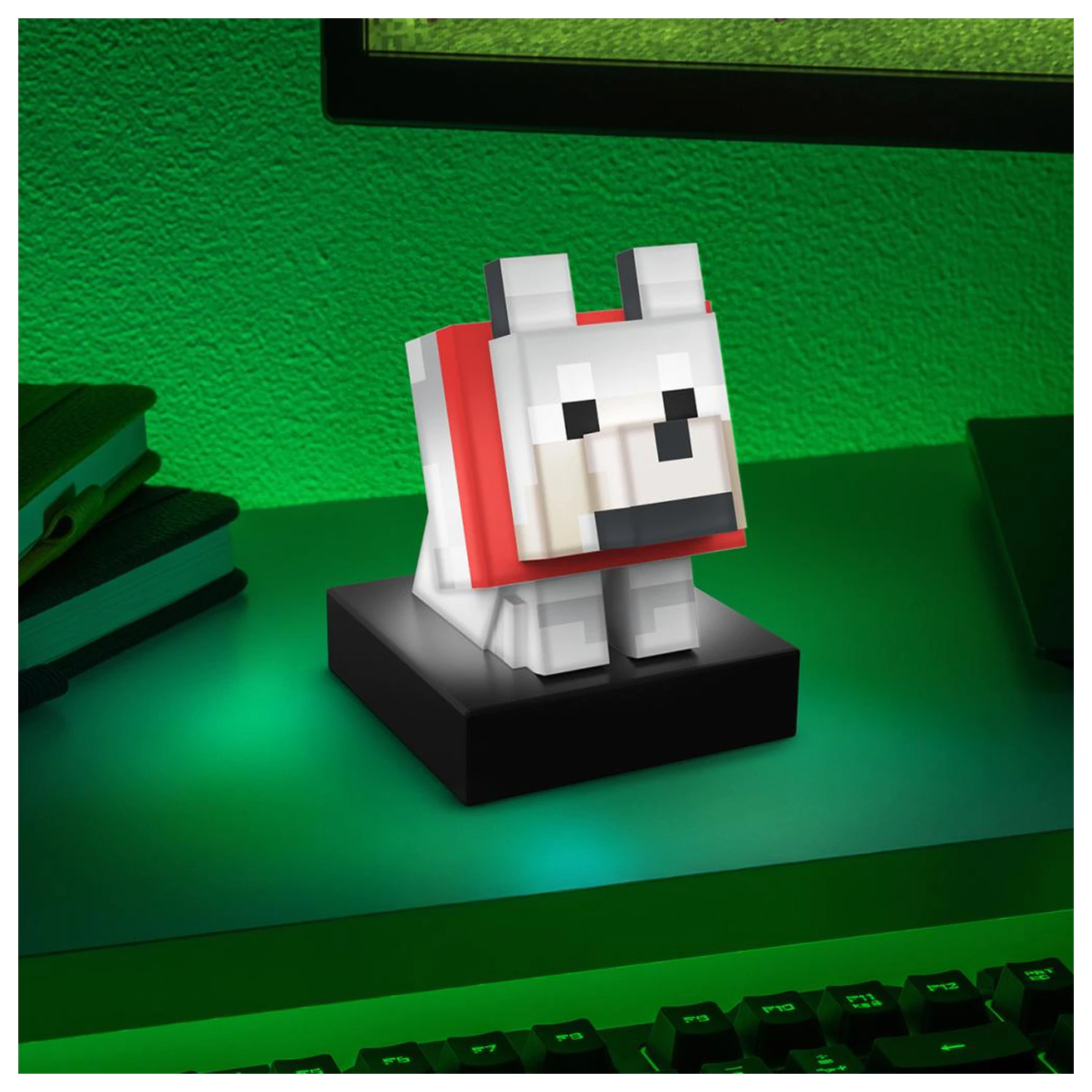 Minecraft Wolf Icon Lamp product photo