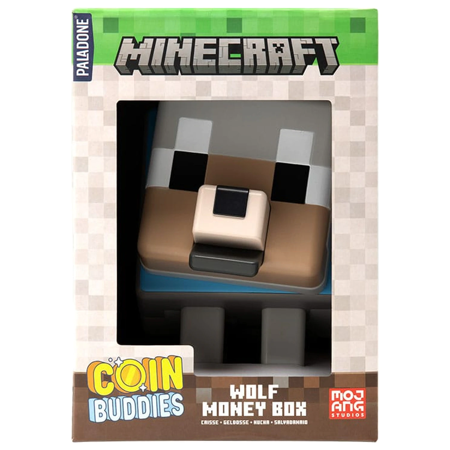 Minecraft Money Bank Wolf product photo
