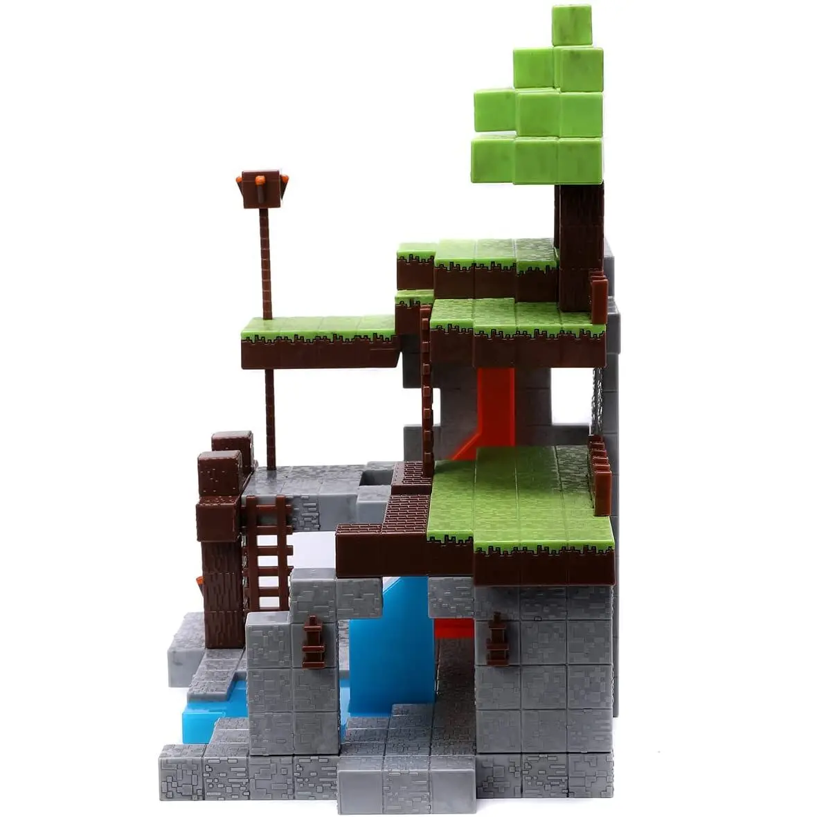 Minecraft World nano scene + 2 figures set product photo