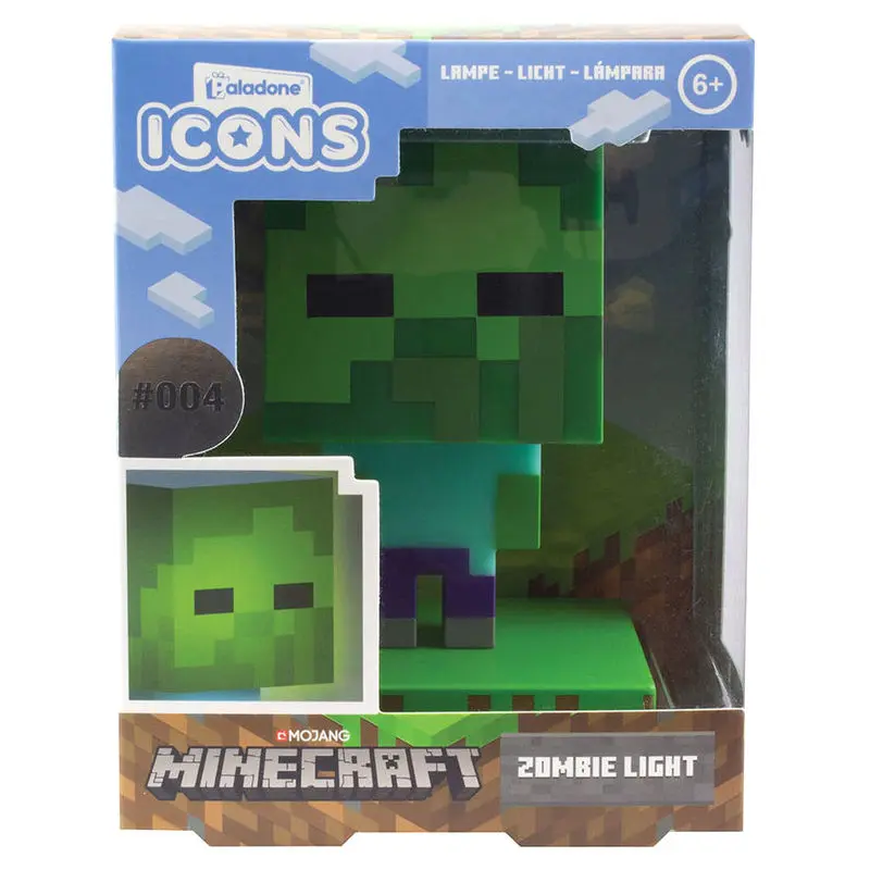 Minecraft 3D Icon Light Zombie termékfotó