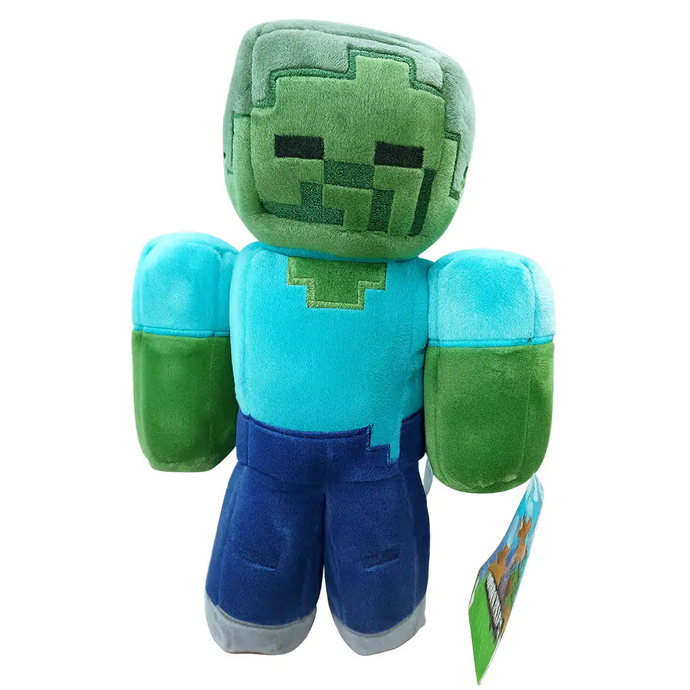 Minecraft Zombie plush toy 30cm product photo