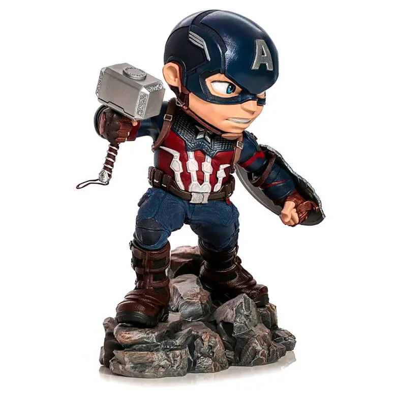 Marvel Endgame Avengers Captain America MiniCo figure 15cm product photo