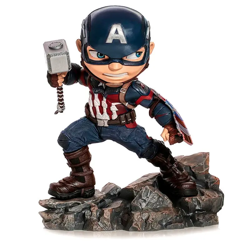 Marvel Endgame Avengers Captain America MiniCo figure 15cm product photo