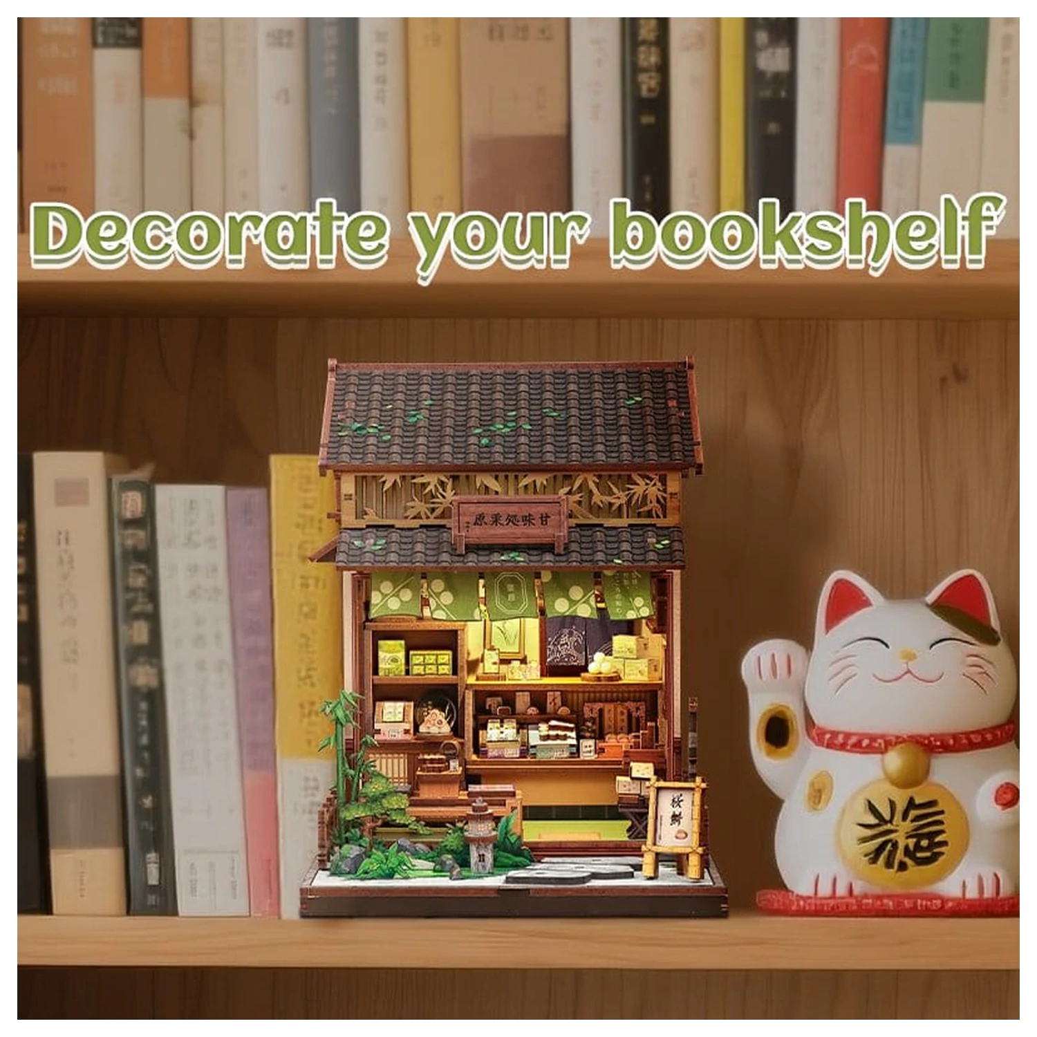 Miniature House Model Kit Kanmi-dokoro Kurihara 19 x 15 cm   product photo