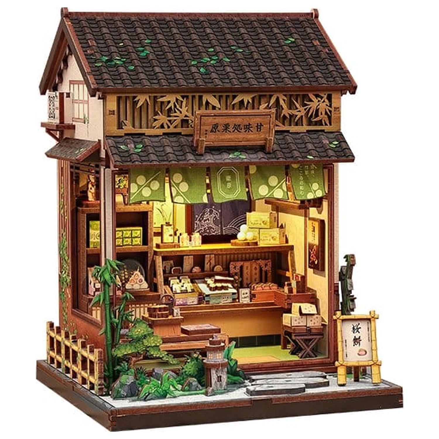 Miniature House Model Kit Kanmi-dokoro Kurihara 19 x 15 cm   product photo