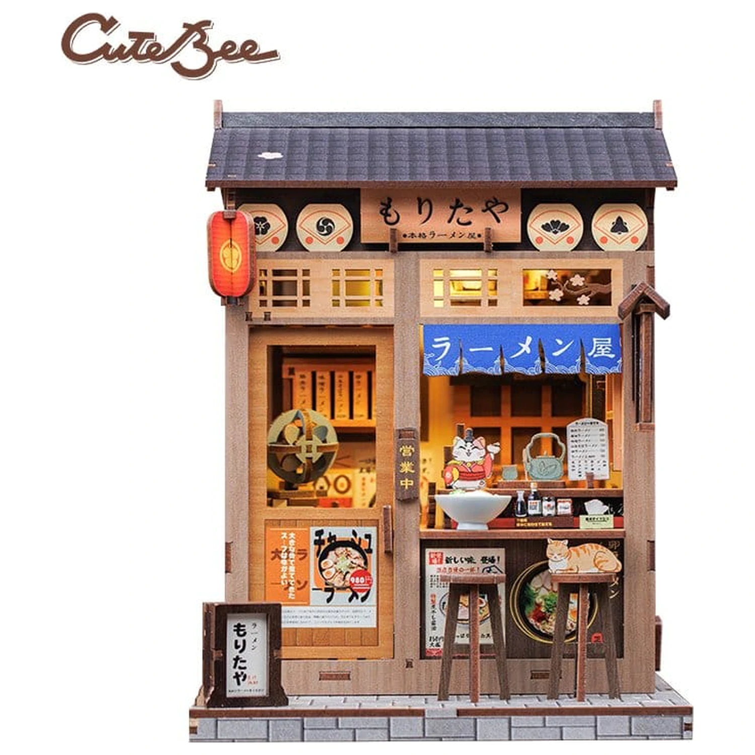 Miniature House Model Kit Morita-Ya 21 x 16 cm   product photo