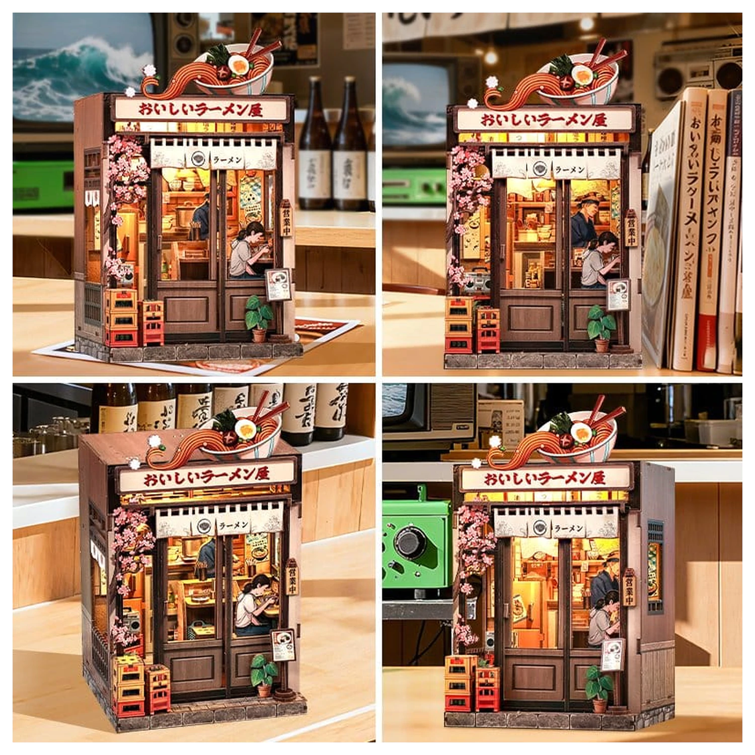 Miniature House Model Kit Oishii Kyoto 22 x 13 cm   product photo