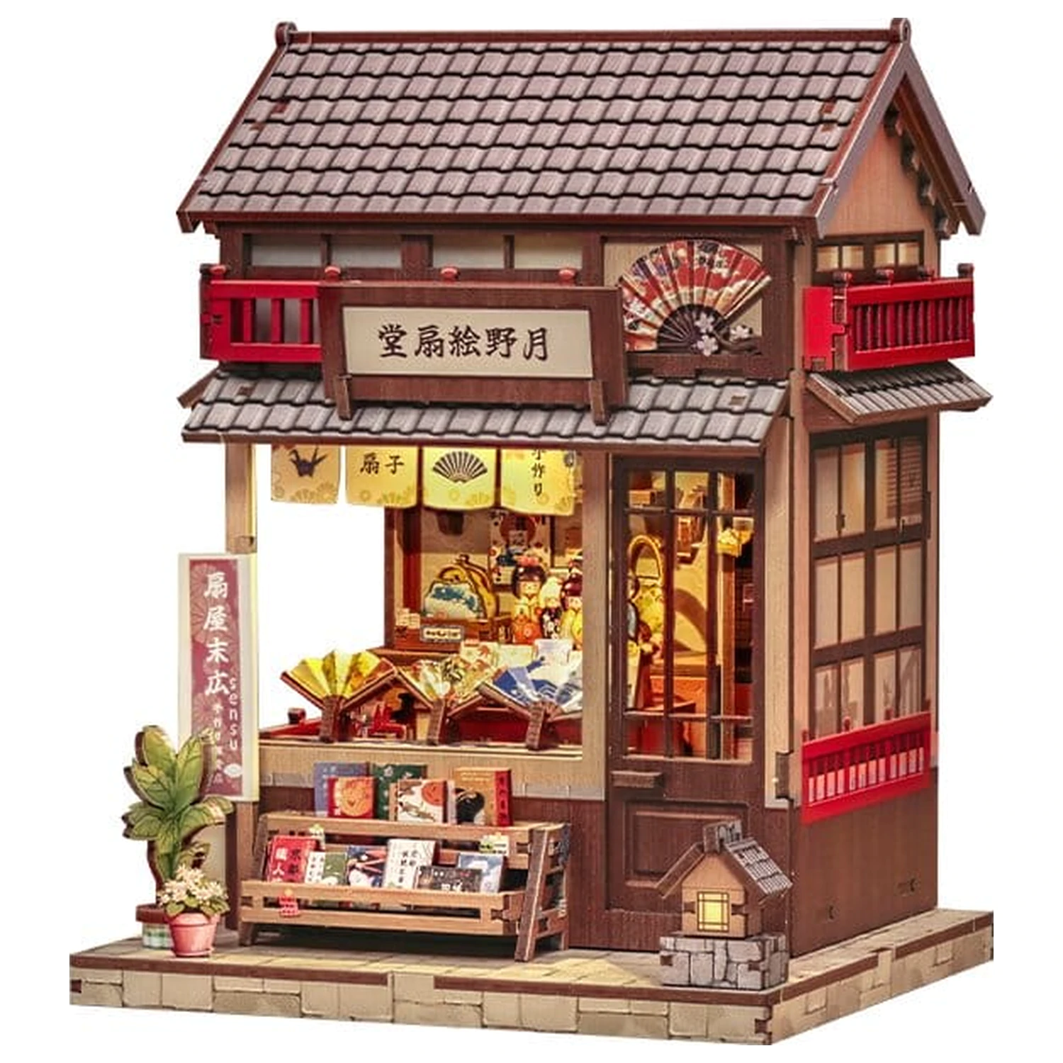 Miniature House Model Kit Tsukino Eogi-dou 19 x 14 cm   product photo