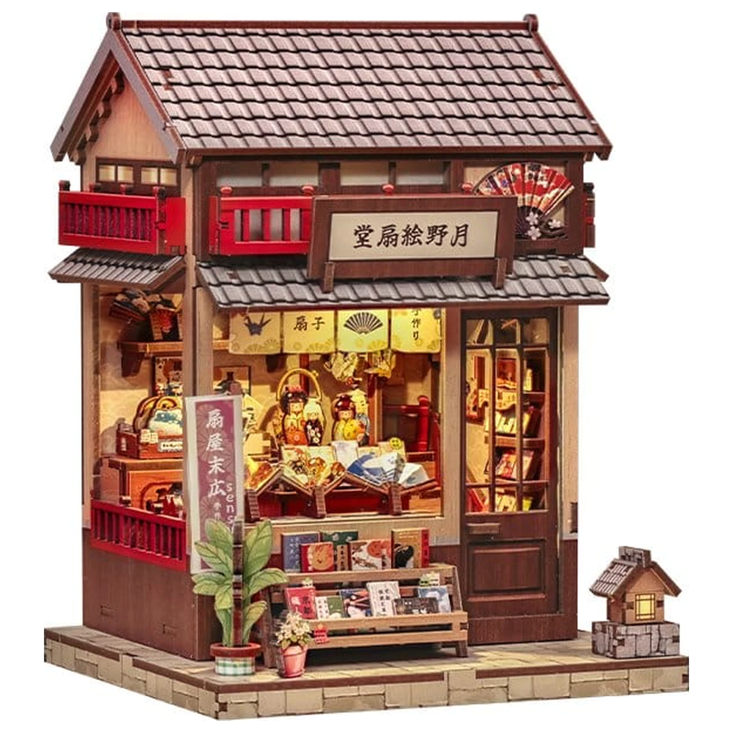Miniature House Model Kit Tsukino Eogi-dou 19 x 14 cm   product photo