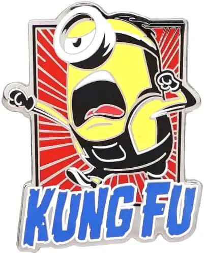 Minion More Than a Minion Pin Badge Kung fu Stuart product photo