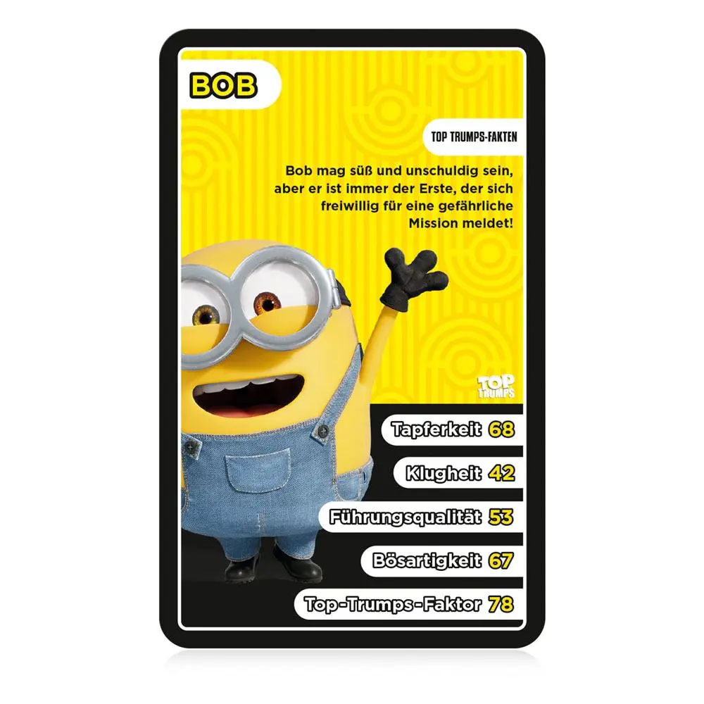 Minions 2 Card Game Top Trumps Quiz *German Version* product photo