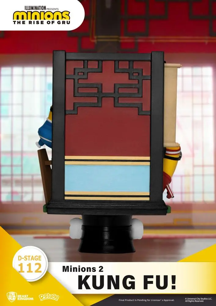 Minions 2 D-Stage PVC Diorama Kung Fu! 15 cm termékfotó