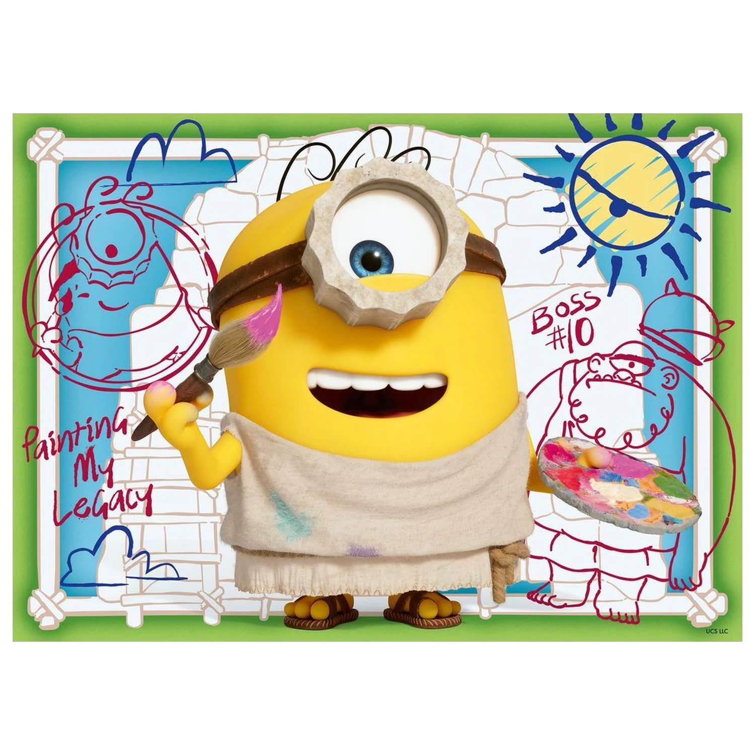 Minions 3 puzzle 4x100pcs product photo