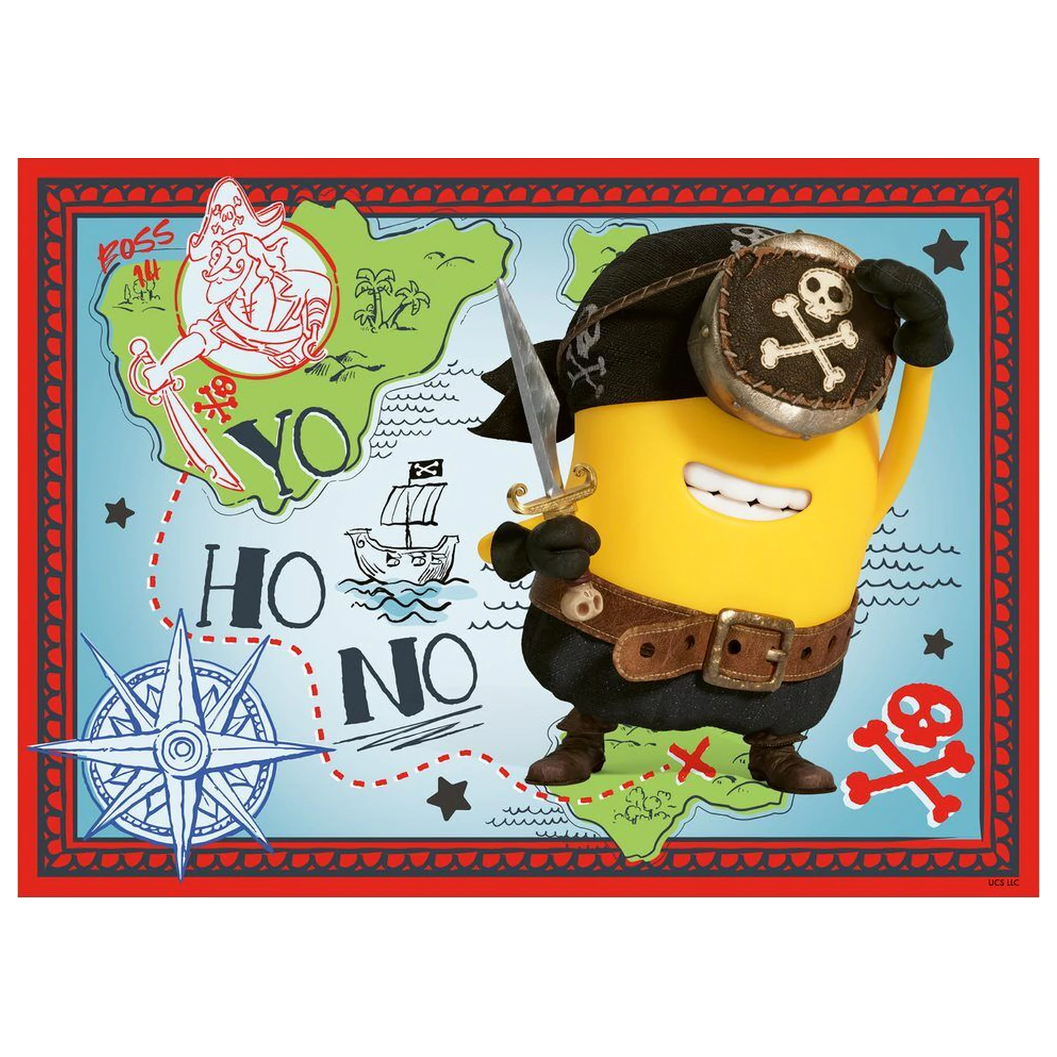 Minions 3 puzzle 4x100pcs product photo