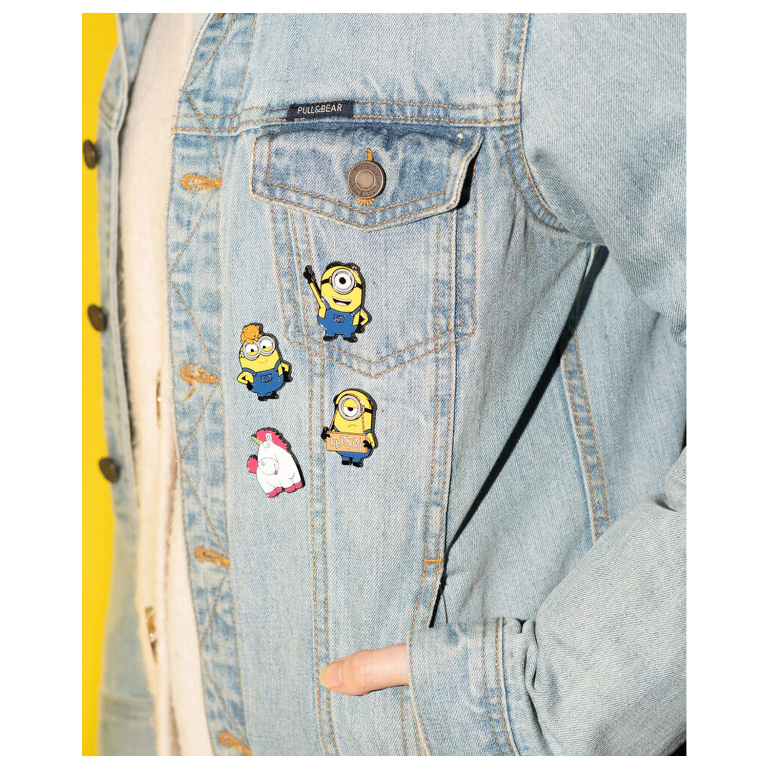Minions set of 4 pins product photo