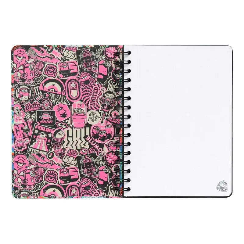 Minions A5 notebook product photo
