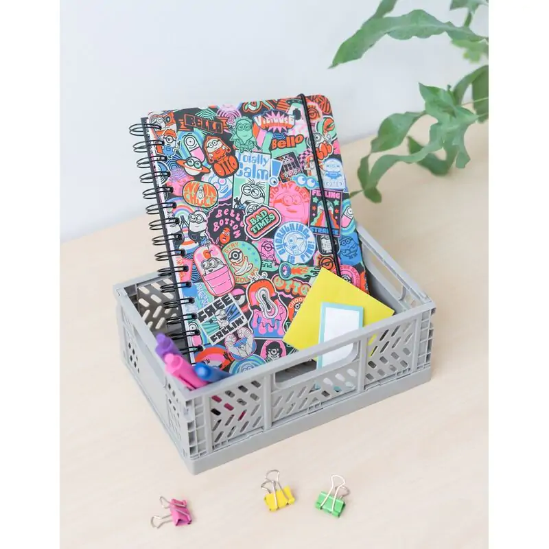 Minions A5 notebook product photo