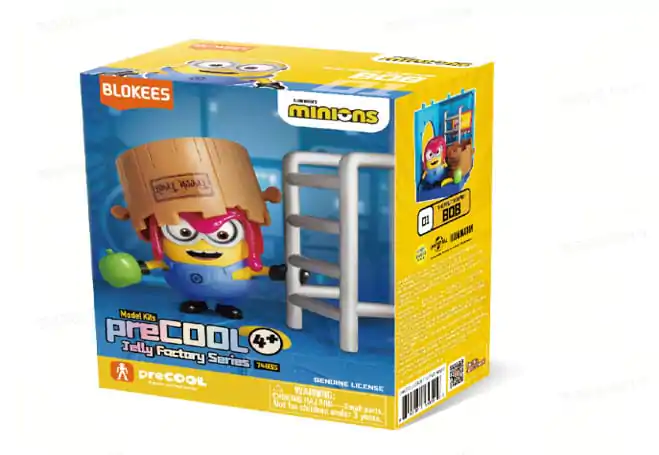 Minions Blokees PreCool Jelly Factory Series 1 Plastic Model Kit 01 Bob the Fruit Keeper product photo