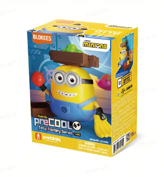 Minions Blokees PreCool Jelly Factory Series 1 Plastic Model Kit 02 Otto the Fruit handler product photo