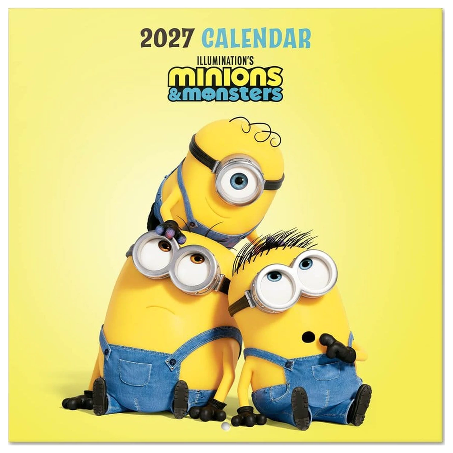 Minions Wall Calendar 2027 30 x 30 cm product photo
