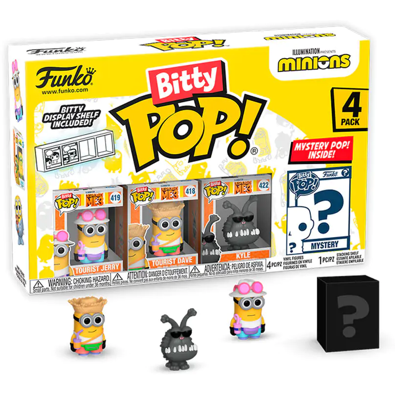 Minions Bitty Funko POP! Vinyl Figure 4-Pack Young Gru 2,5 cm termékfotó