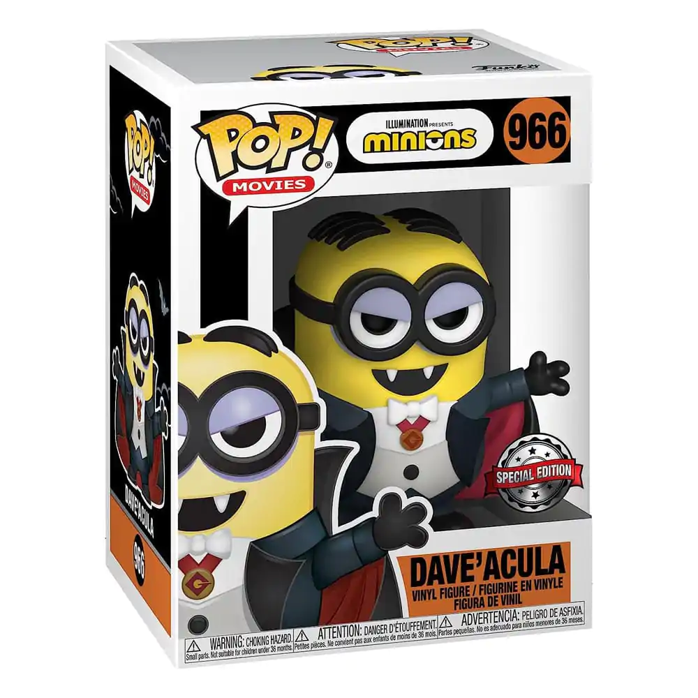 Minions POP! Movies Vinyl Figure Dave'acula Exclusive 9 cm product photo