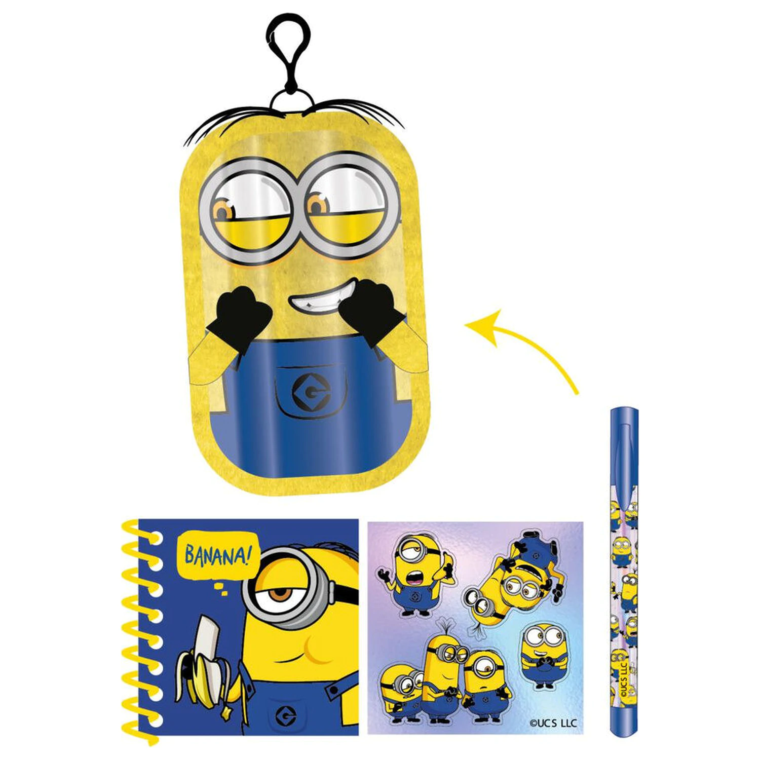 Minions stationery set product photo