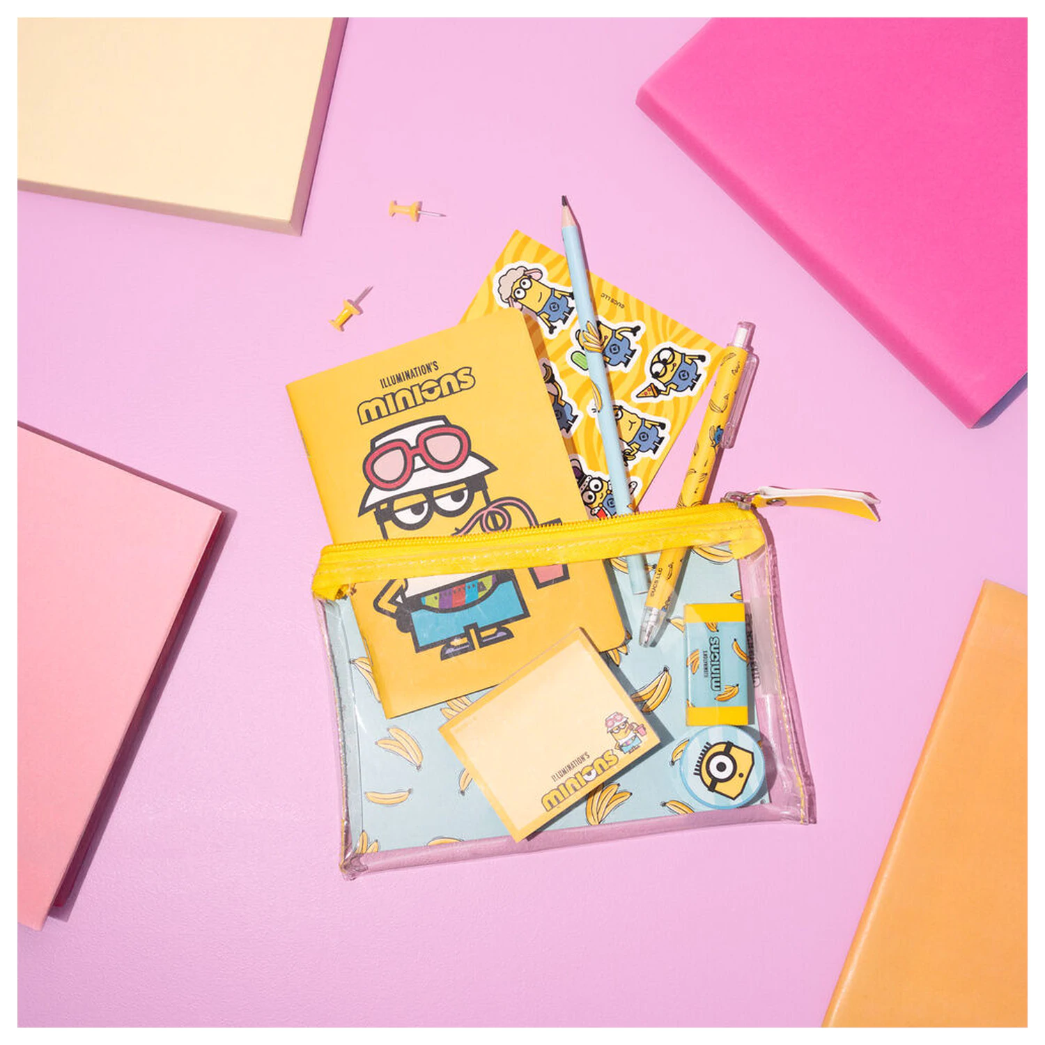 Minions stationery set product photo