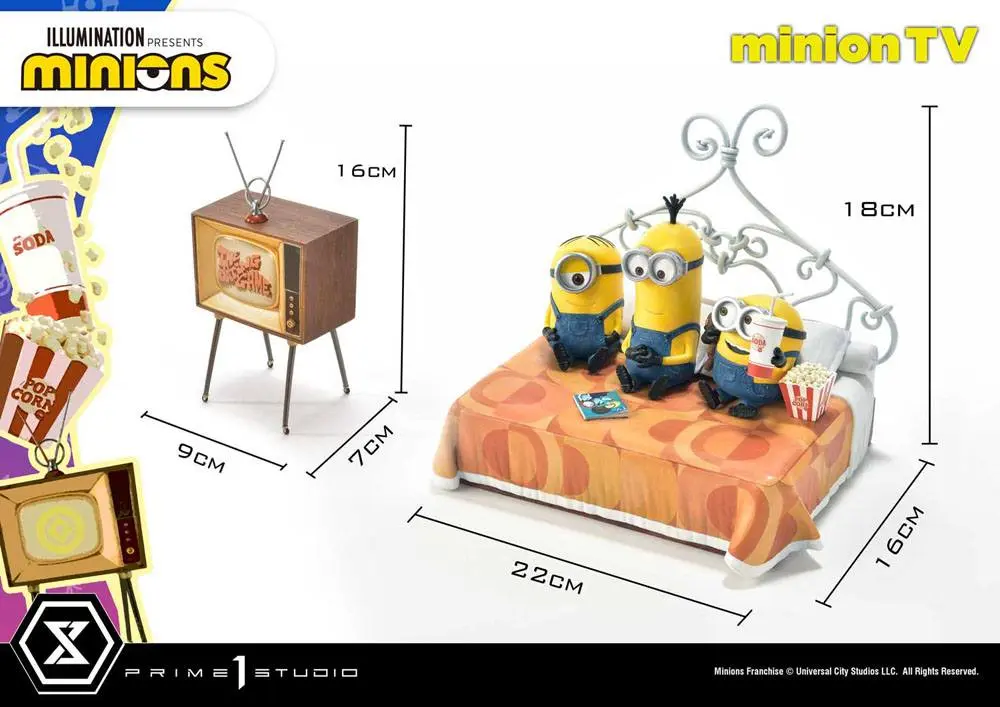 Minions Statue Minions TV 18 cm termékfotó